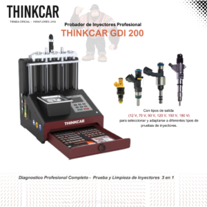 PROBADOR DE INYECTORES THINKCAR GDI 200